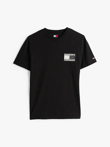T-shirt con logo paisley sul retro