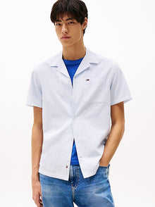 Camicia regular fit in misto lino Tommy Jeans