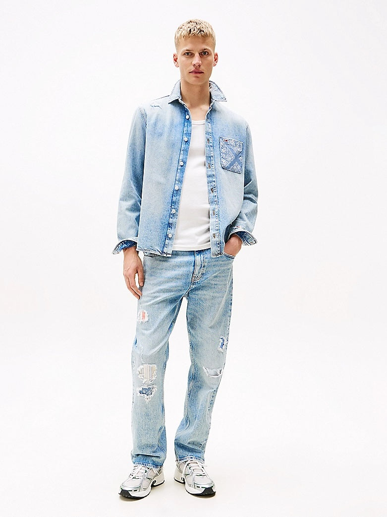 Jeans Otis distressed regular fit dritti