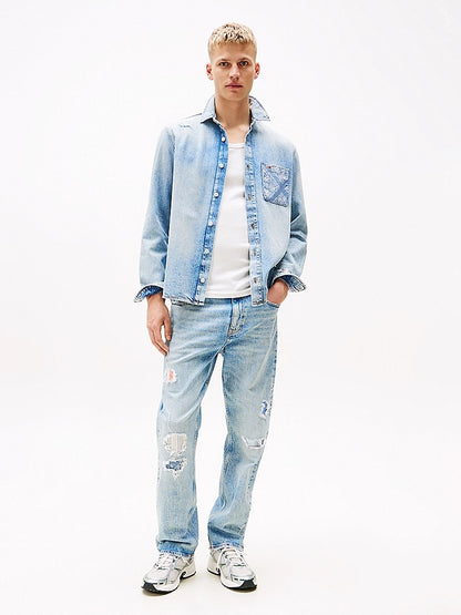 Jeans Otis distressed regular fit dritti