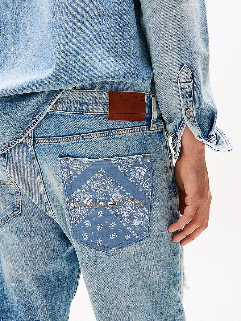 Jeans Otis distressed regular fit dritti Tommy Jeans