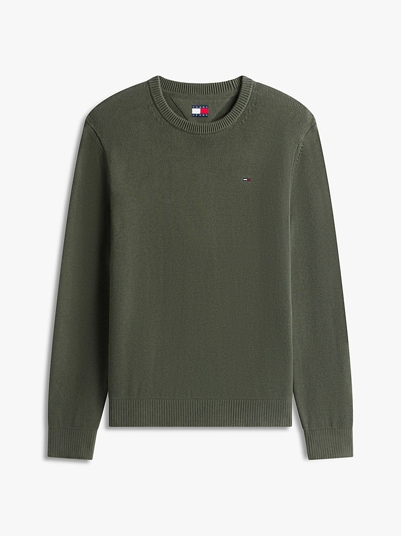 Pullover slim fit Green Tommy Jeans