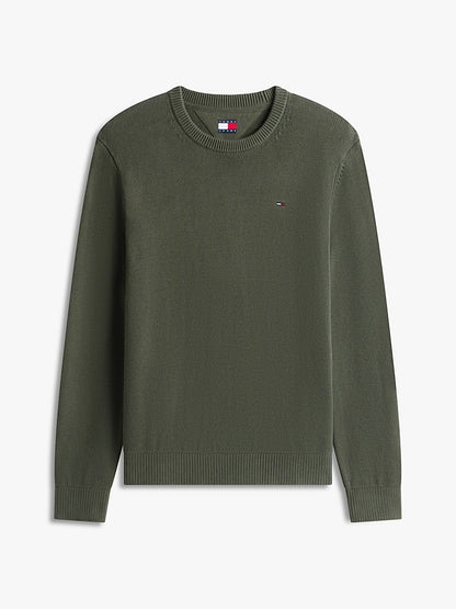 Pullover slim fit Green Tommy Jeans