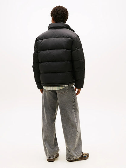 Giubbino relaxed fit in nylon idrorepellente