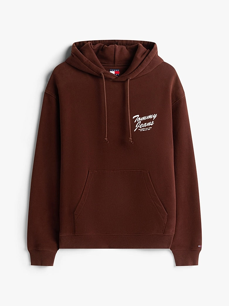 Felpa relaxed fit con cappuccio e grafica Tommy Jeans