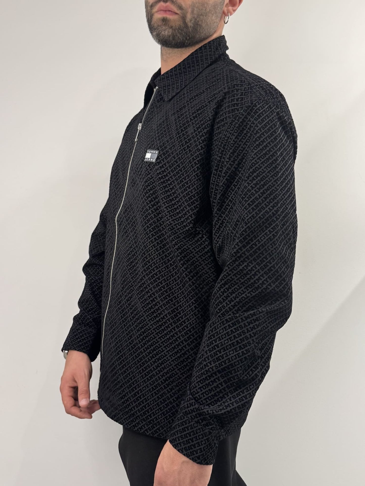 Overshirt Tommy Jeans Black
