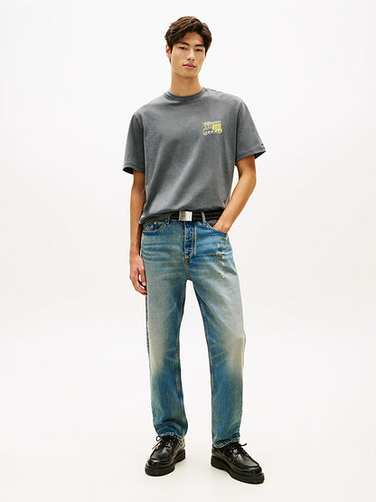 T-shirt stile 90s in jersey con logo Tommy Jeans