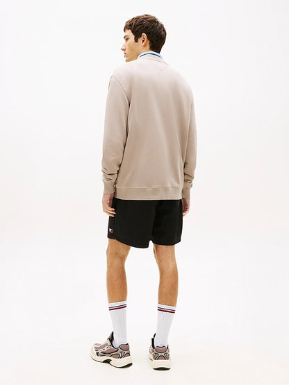 Felpa in spugna con grafica Tommy Jeans