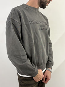 Felpa Tommy Jeans con scritta a rilievo