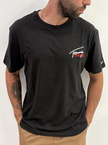 T-shirt Tommy jeans con logo ricamato