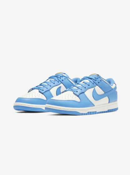 Nike dunk low sail coast-university gold
