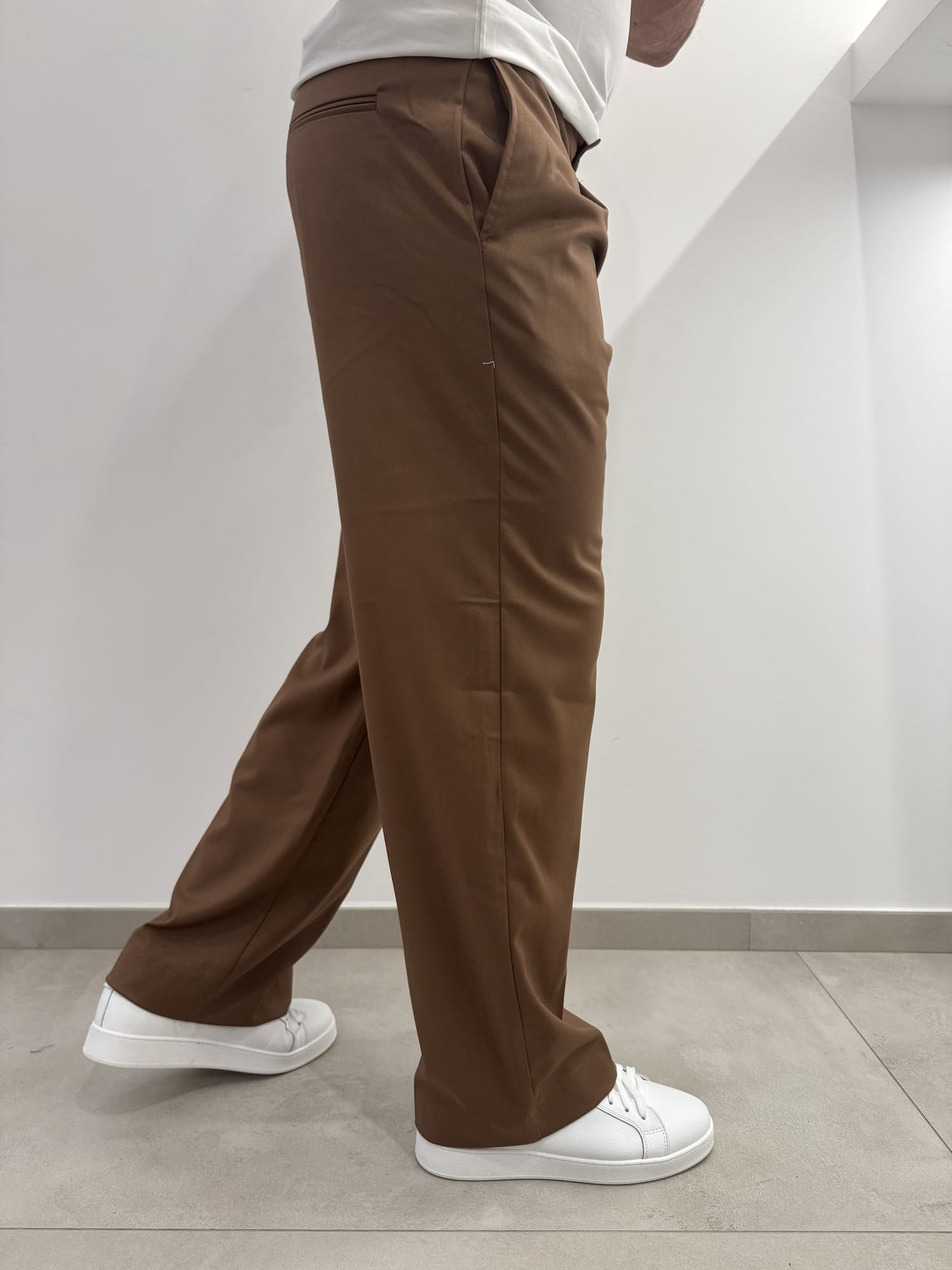 Pantalone tailored fit baggy