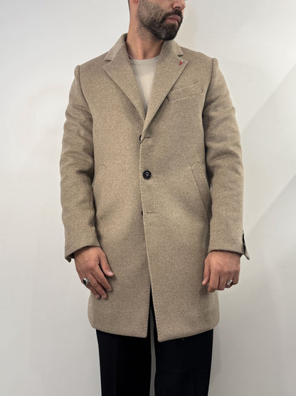 Cappotto Mulish in misto lana