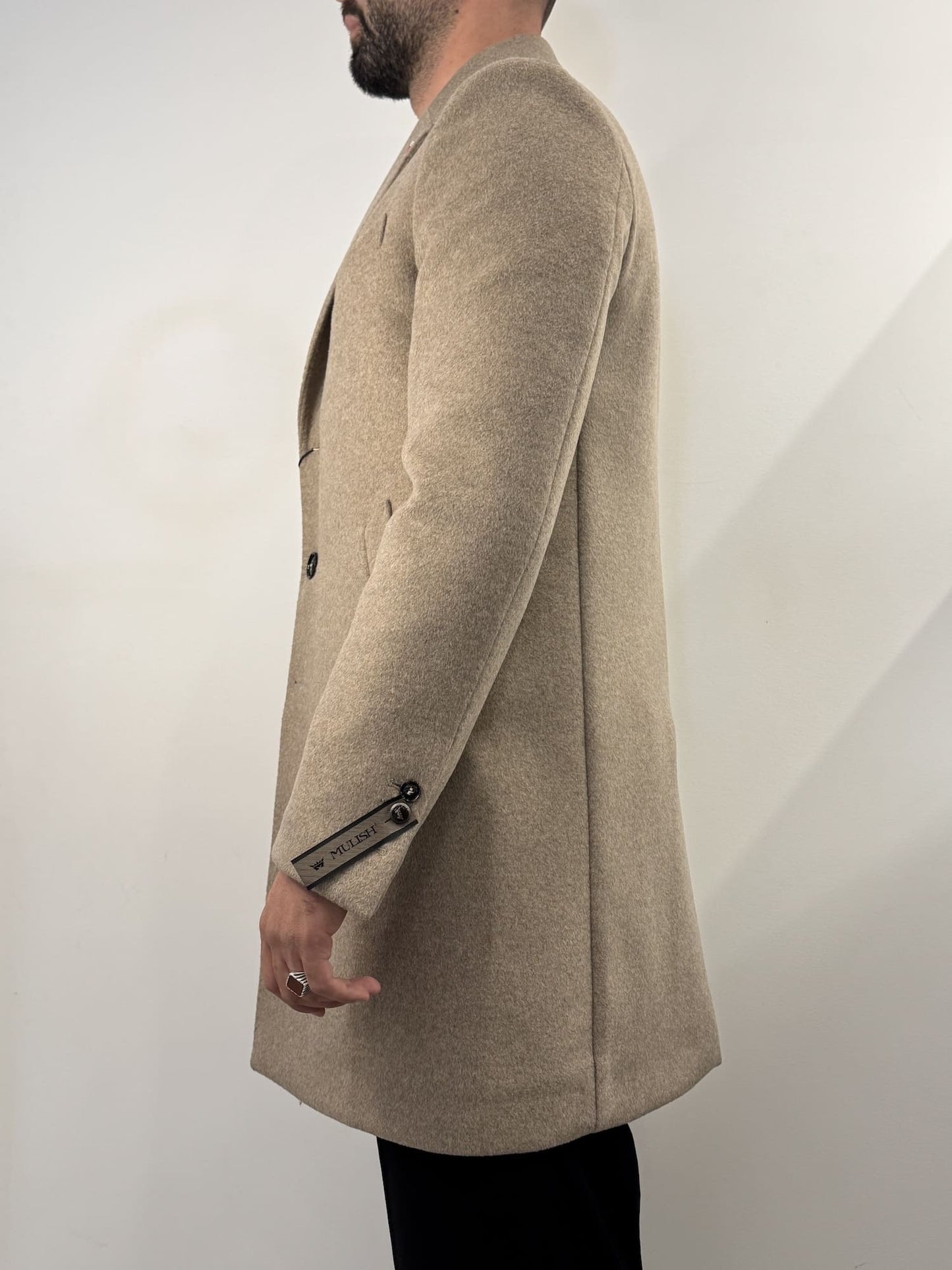 Cappotto Mulish in misto lana