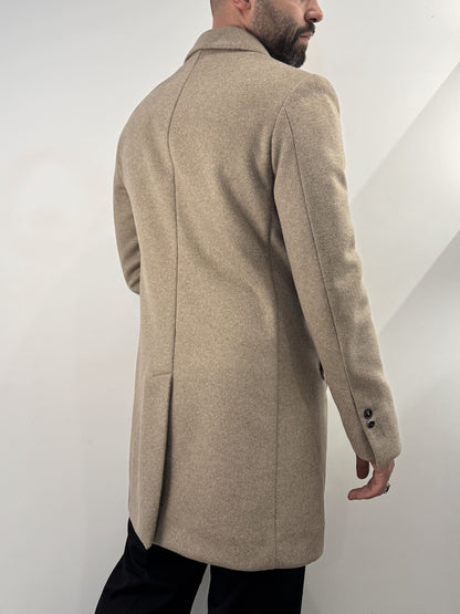 Cappotto Mulish in misto lana