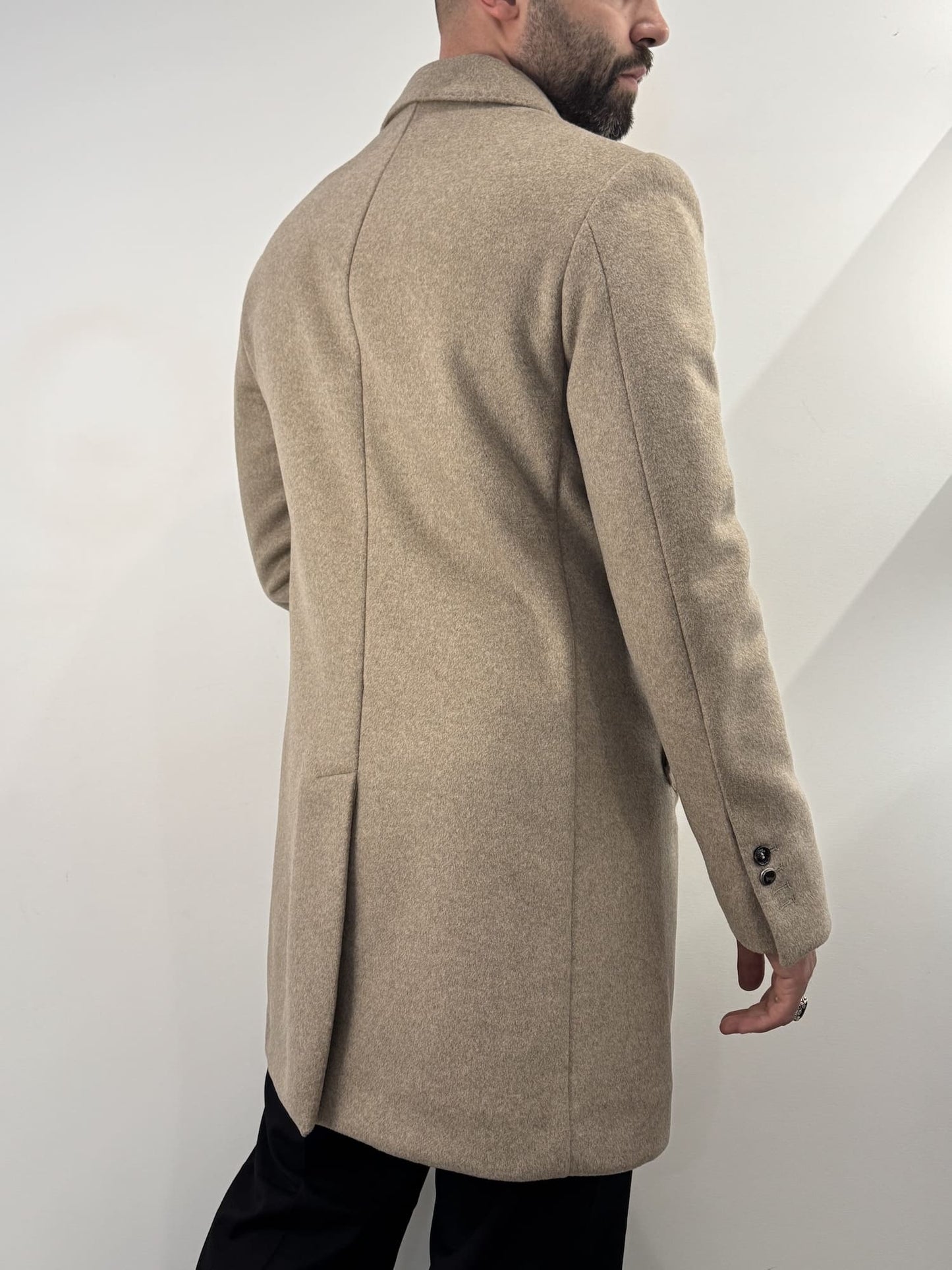 Cappotto Mulish in misto lana