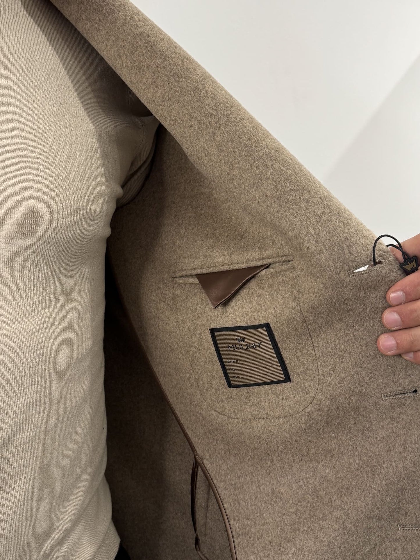 Cappotto Mulish in misto lana