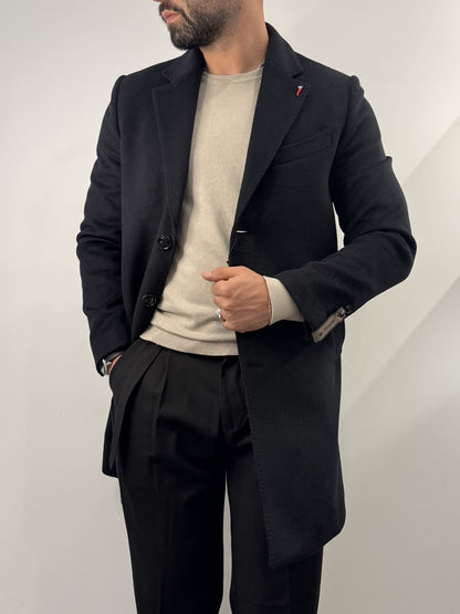 Cappotto Mulish in misto lana