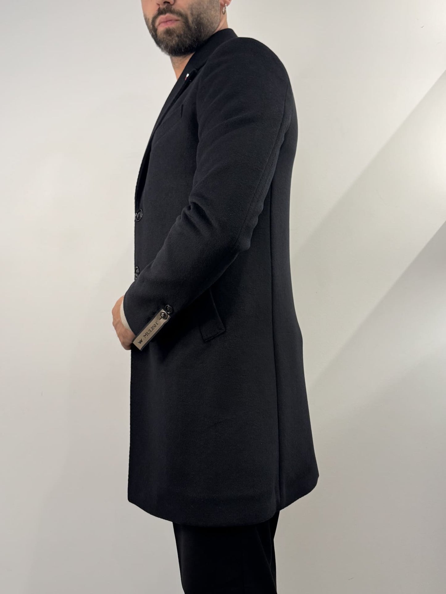 Cappotto Mulish in misto lana