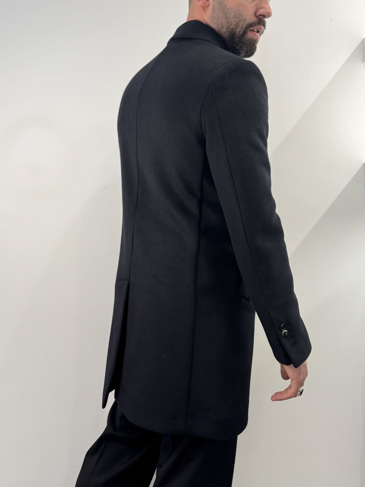 Cappotto Mulish in misto lana