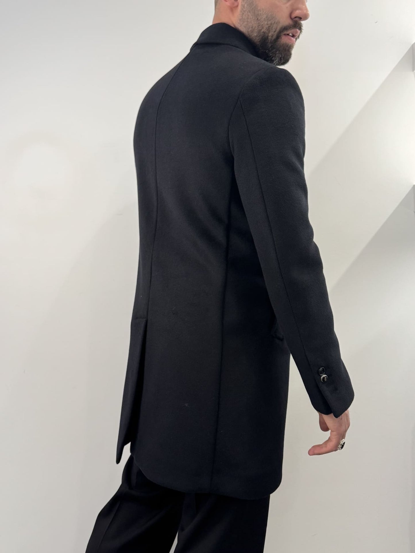 Cappotto Mulish in misto lana