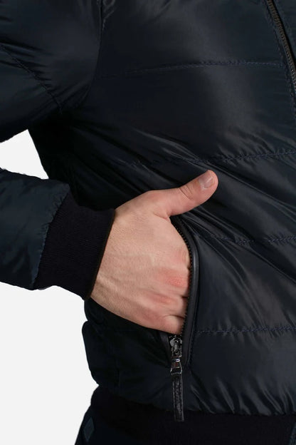 Derek seamless reversibile Giubbotto in pelle