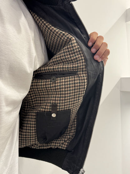 Giubbotto The Jack Leathers in vera pelle