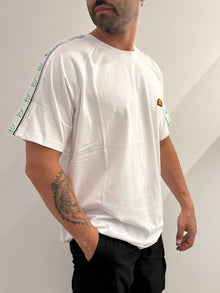 T-shirt Ellesse con logo e bande laterali