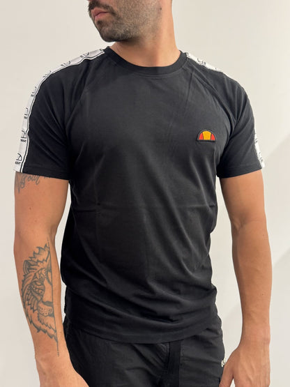 T-shirt Ellesse con logo e bande laterali