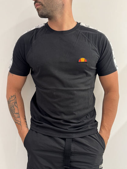 T-shirt Ellesse con logo e bande laterali