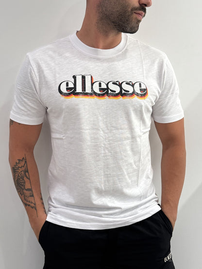 T-shirt Ellesse in cotone fiammato