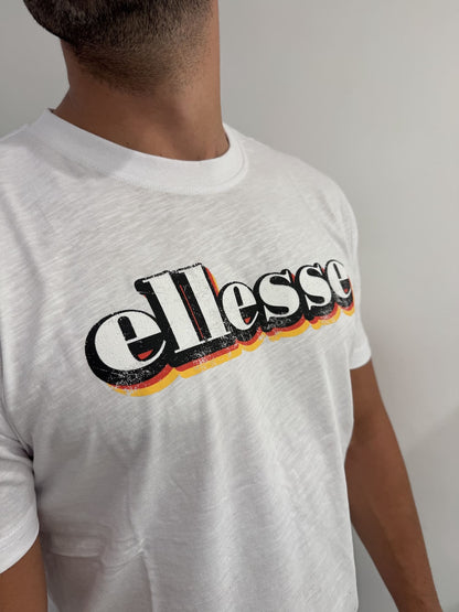T-shirt Ellesse in cotone fiammato