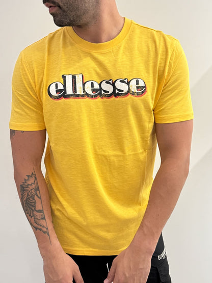 T-shirt Ellesse in cotone fiammato