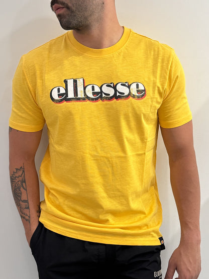 T-shirt Ellesse in cotone fiammato