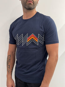 T-shirt Ellesse con disegno geometrico