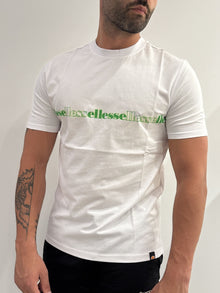 T-shirt Ellesse con logo continuo sul petto