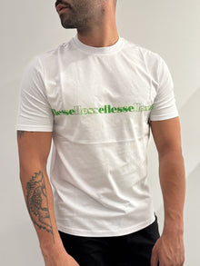 T-shirt Ellesse con logo continuo sul petto