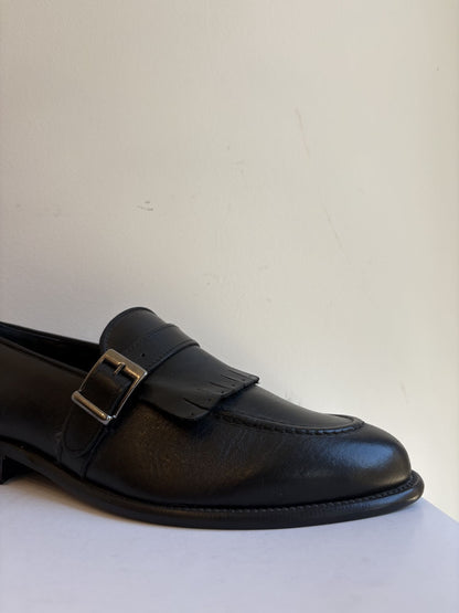 Mocassino Divan con fibbia e frangia