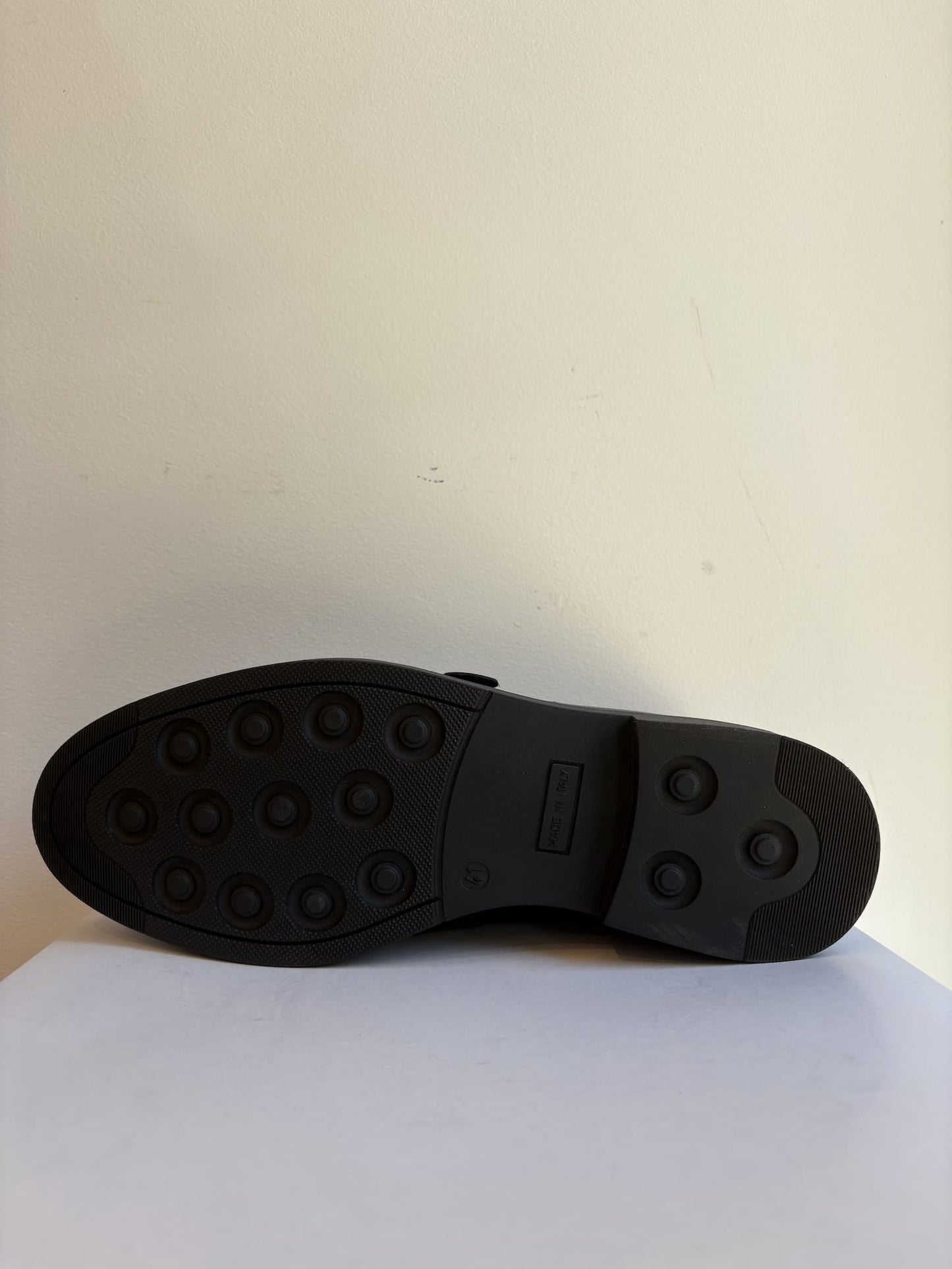 Mocassino Divan con fibbia e frangia