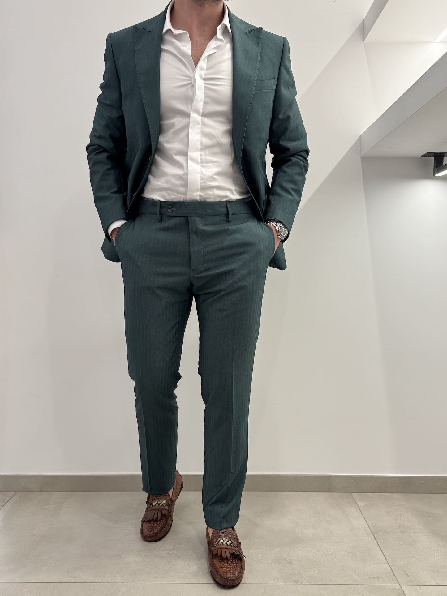 Abito slim uomo Solaro