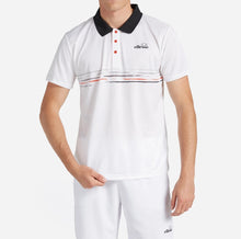 Polo tennis in tessuto leggero ed elasticizzato