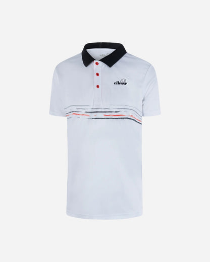 Polo tennis in tessuto leggero ed elasticizzato