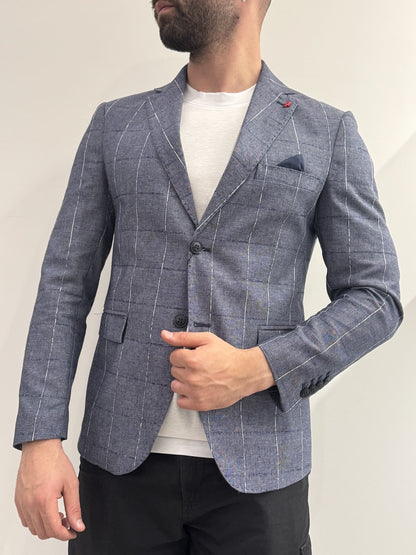 Giacca a quadri Alfio Jeans