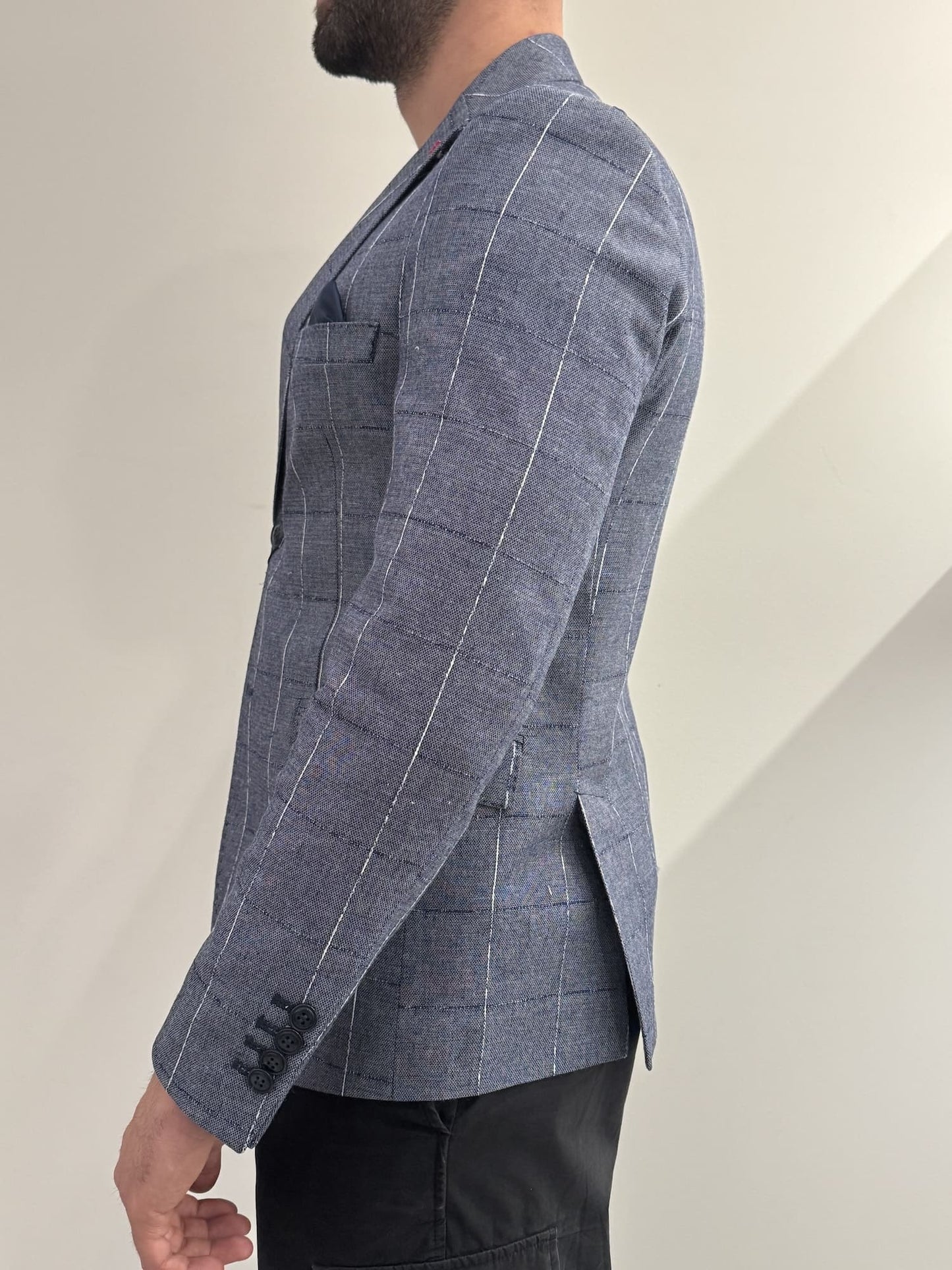 Giacca a quadri Alfio Jeans