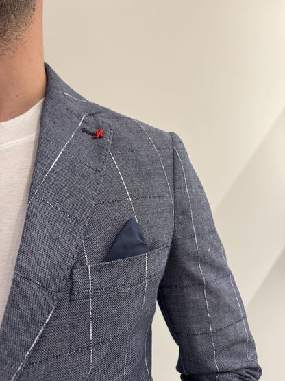 Giacca a quadri Alfio Jeans
