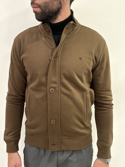 Felpa full zip Enrico Coveri