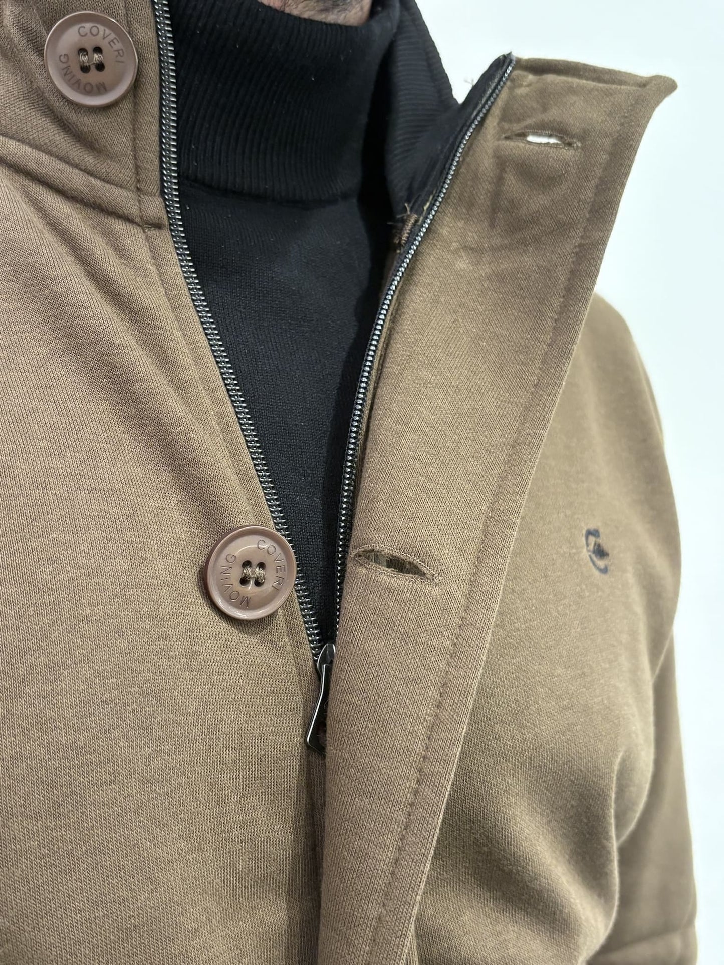 Felpa full zip Enrico Coveri