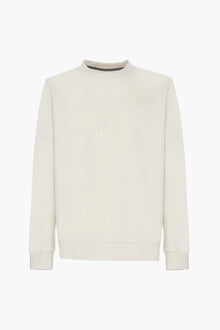 Felpa girocollo NY Sorbino bianca