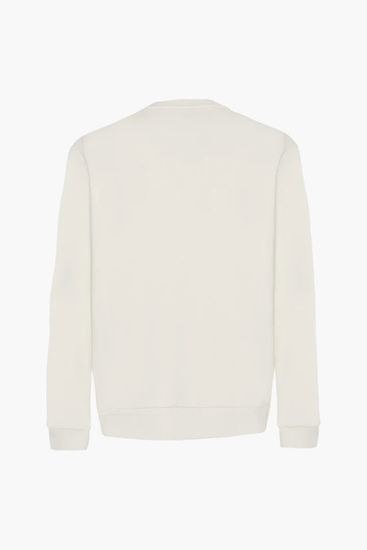 Felpa girocollo NY Sorbino bianca