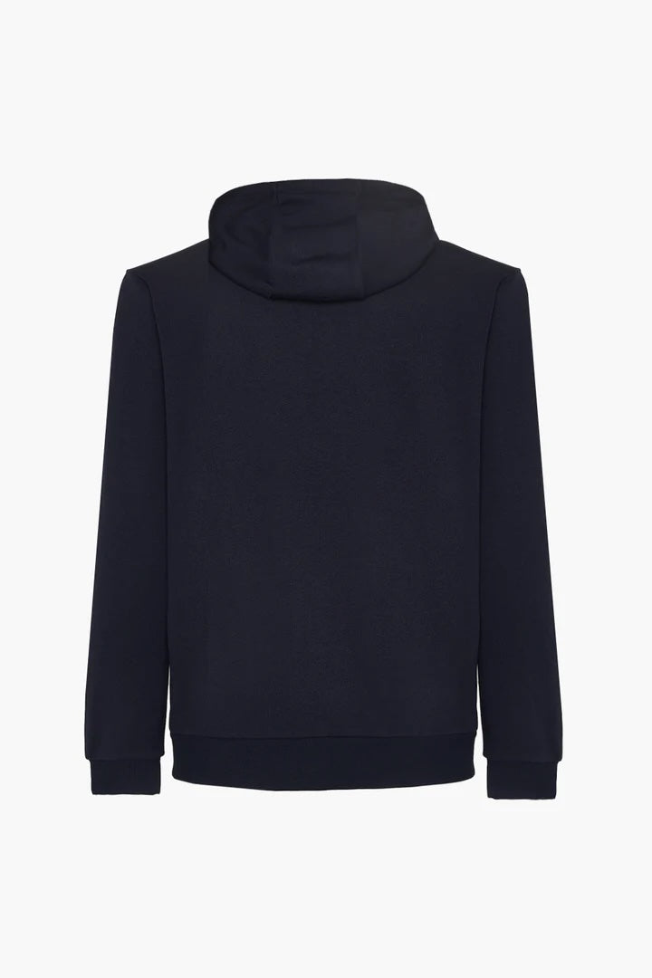 Felpa zip NY Sorbino blu navy